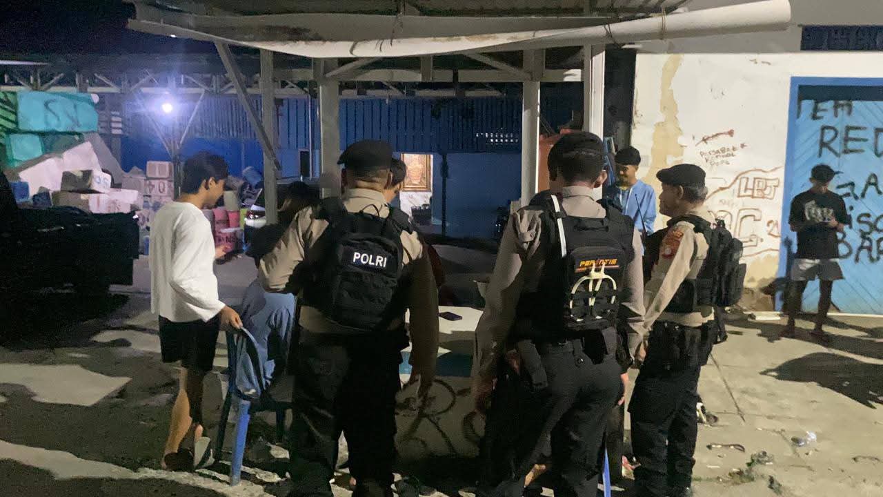 Patroli Blue Light di Banawa, Polisi Imbau Remaja Hindari Balap Liar