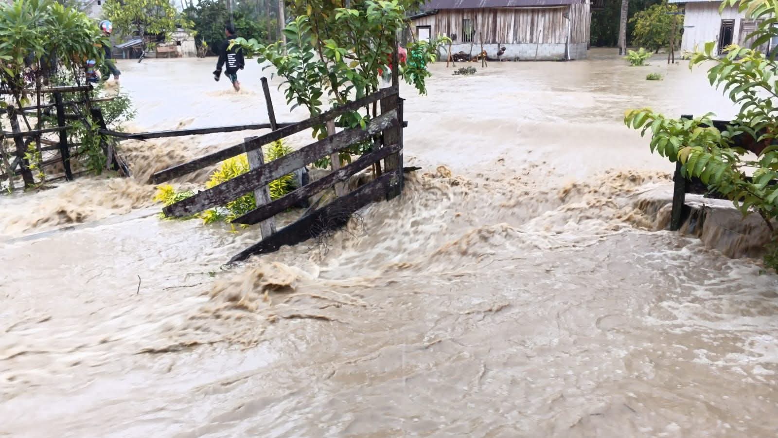 Sirenja Donggala Diterjang Banjir, Ratusan Rumah di 10 Desa Terendam