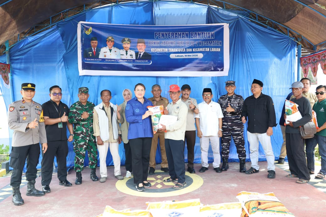 Pemkab Donggala Salurkan 45 Ton Benih Jagung untuk Tujuh Kecamatan