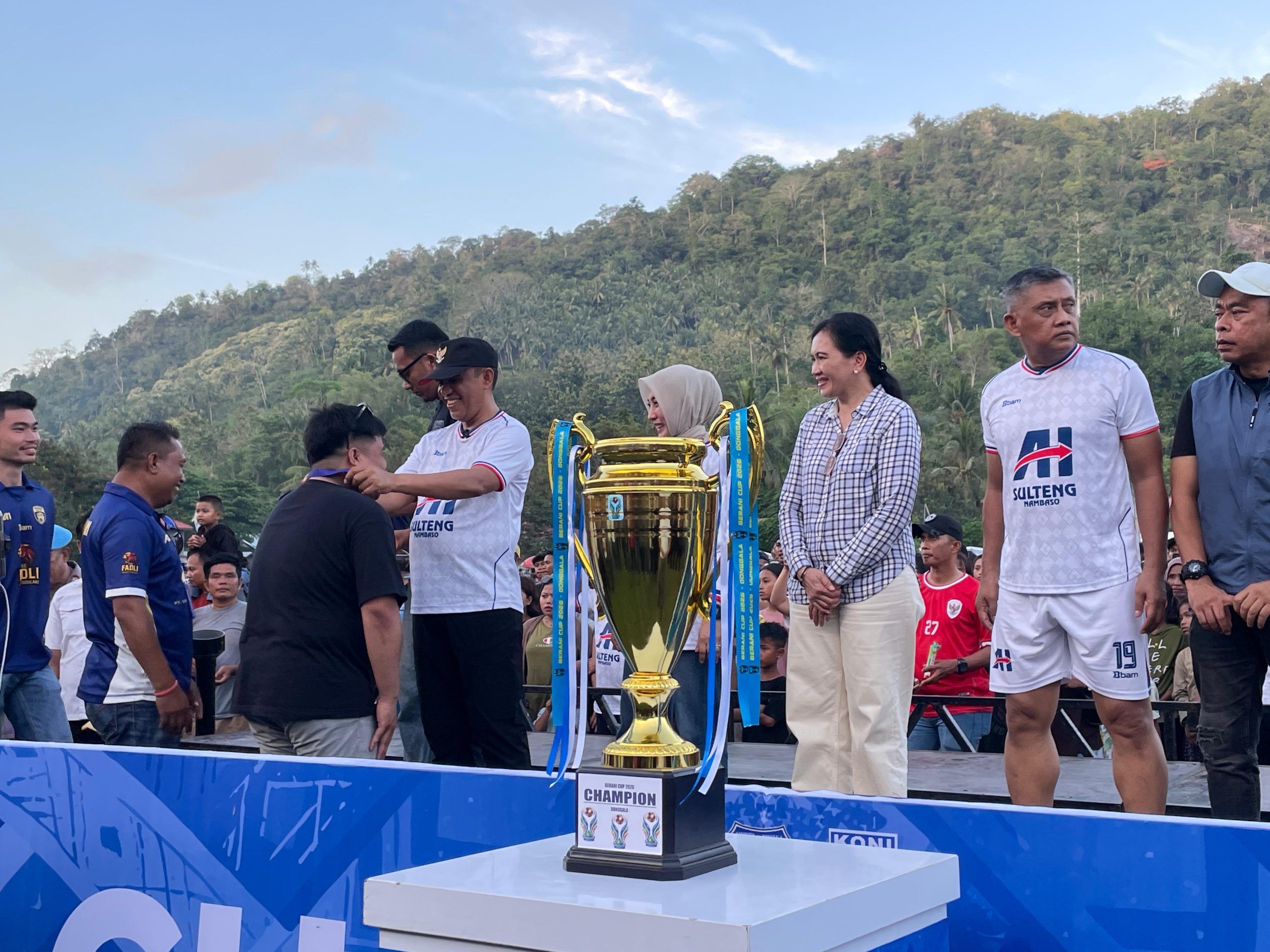 Gubernur Anwar Hafid Tutup Berani Cup Donggala 2026, Apresiasi Sportivitas Masyarakat