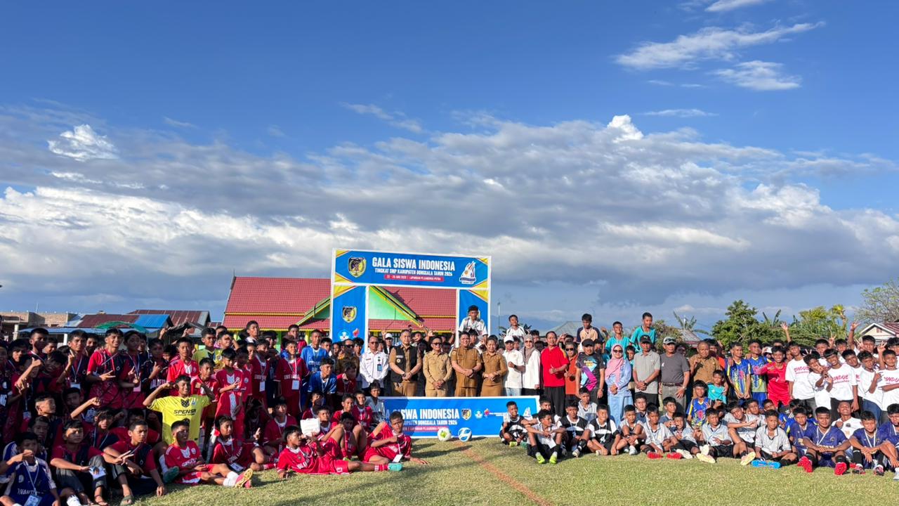 GSI SMP Tingkat Kabupaten Donggala 2026 Resmi Dibuka, Pemkab Tekankan Sportivitas dan Pembentukan Karakter