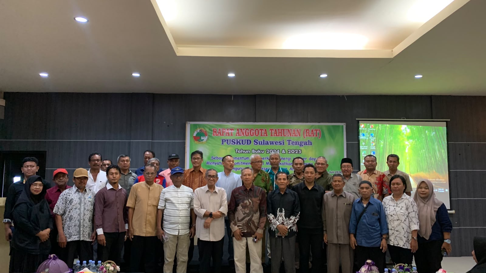 PUSKUD Sulteng Gelar RAT Tahun Buku 2024 dan 2025, Fokus Benahi Tata Kelola dan Revitalisasi KUD