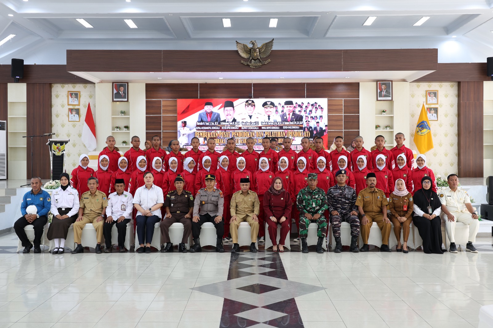 35 Putra-Putri Terbaik dari 14 Kecamatan Ikuti Pusdiklat Calon Paskibraka Donggala 2026