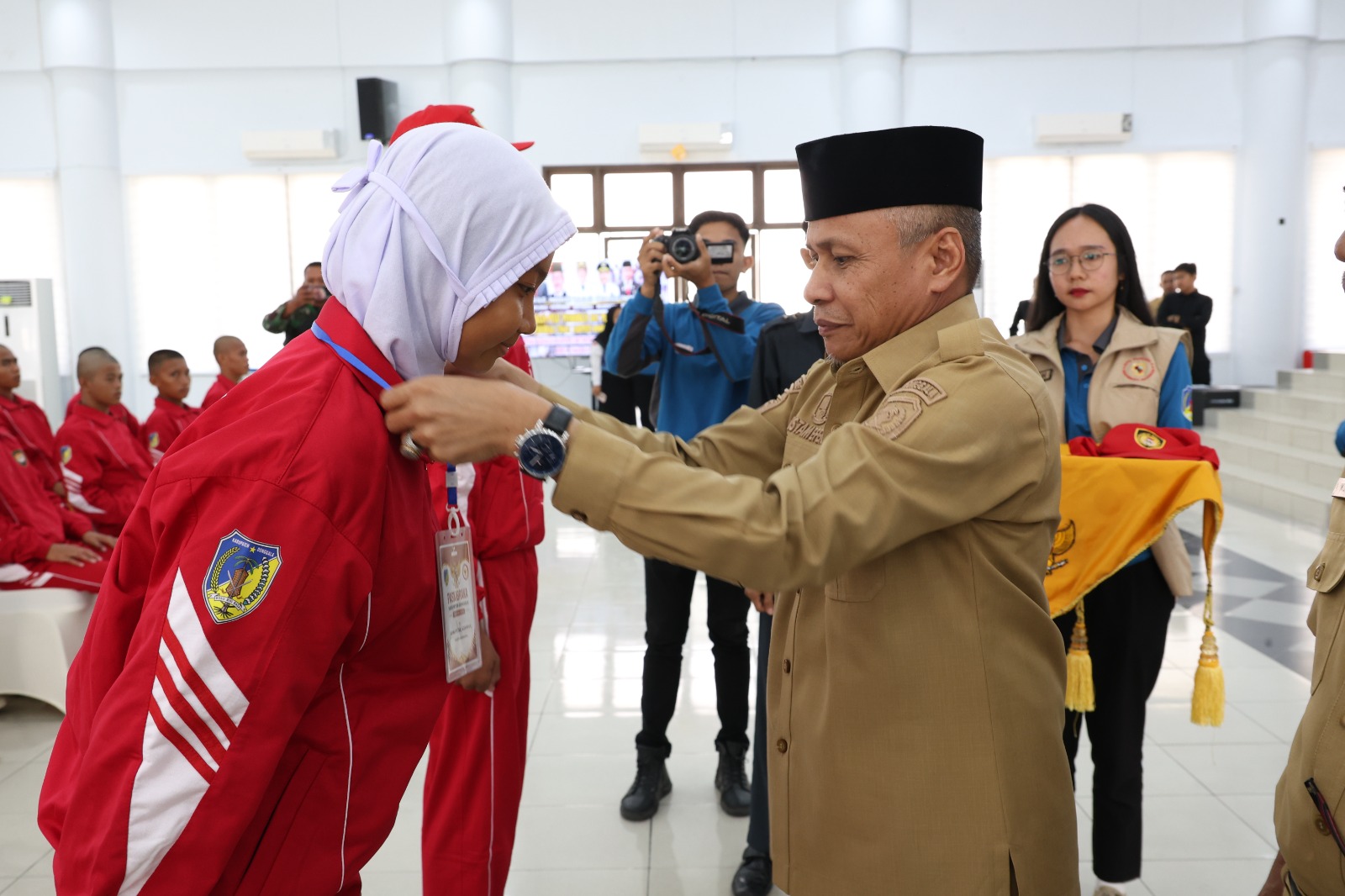 Sekda Donggala Buka Pusdiklat Paskibraka 2026, Diikuti 35 Calon Paskibraka