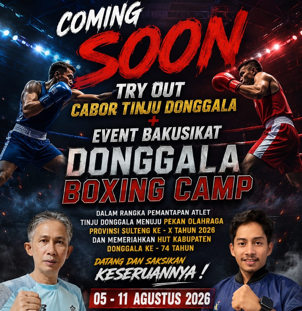 Donggala Boxing Camp akan Digelar, Jadi Ajang Try Out Atlet Menuju Porprov Sulteng 2026