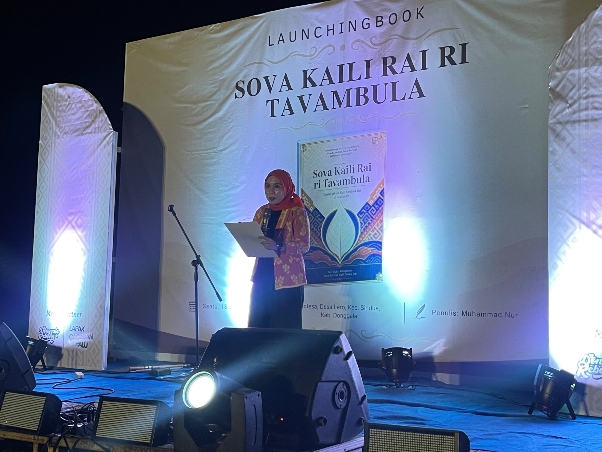 Balai Bahasa Sulteng Apresiasi Peluncuran Buku Sova Kaili Rai ri Tavambula Perkuat Pelestarian Bahasa Kaili Dialek Rai
