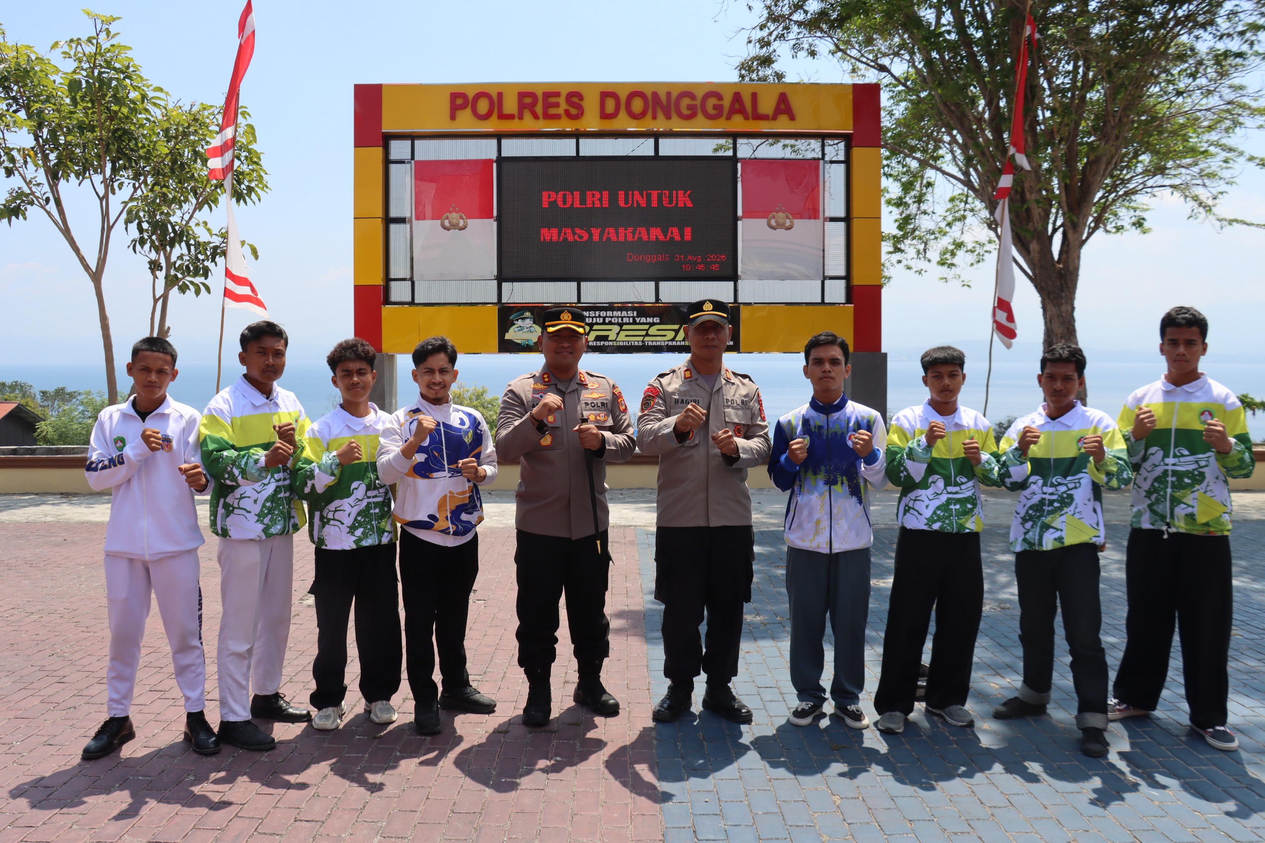 Maradika Boxing Camp Audiensi dengan Kapolres Donggala, Bahas Pembinaan Atlet Muda